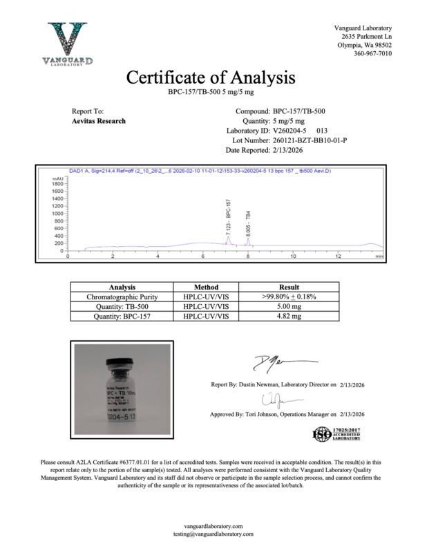 Detection report 1 of 1 for BPC+TB